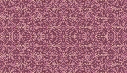 Abstract pink ethnic ikat pattern. Wallpaper in the style of Baroque. Design for background, wallpaper, illustration, fabric, clothing, batik, carpet.