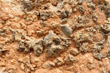 Background of the stone wall