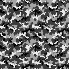 Black camouflage military for designer background. Gentle classic texture.	
 