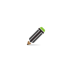 Pencil icon logo desig