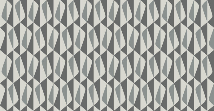 Abstract geometric op art seamless pattern. Optical illusion background. Autumn grey monotone elements. For masculine wear fabric apparel textile garment cover decoration summer shirt.