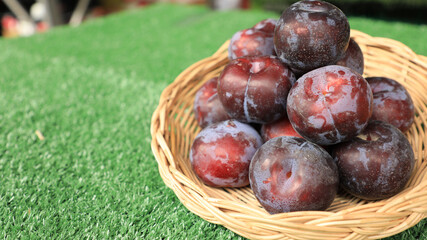 Finished fruit Can use images to advertise,plum