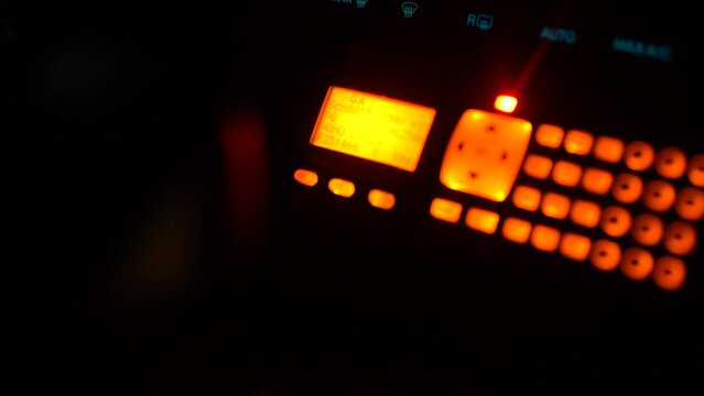 Police Scanner in a car