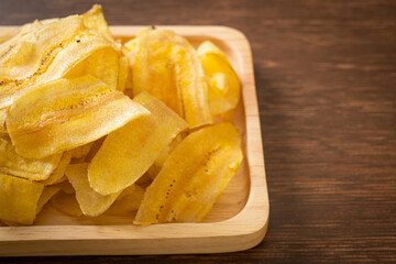 Banana Chips - fried or baked sliced banana