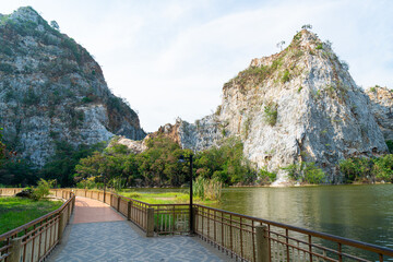 Khao Gnu Stone Park in Thailand