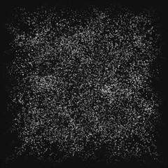 Monochrome Color Abstract Vector Pattern Design Made With Random Geometric Shapes