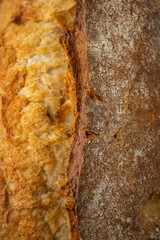 Fresh gluten free bread, macro