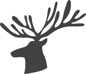 animal silhouettes isolated on transparent background