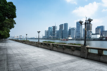 Street view of Guangzhou Zhujiang New Town Financial Center