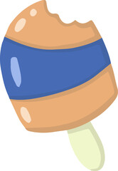 summer illustration on transparent background