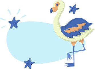 summer illustration on transparent background