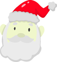 Christmas illustration on transparent background