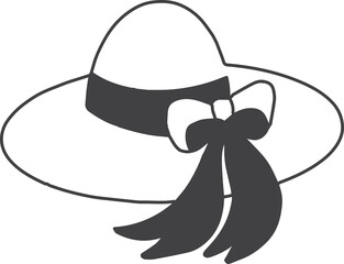 summer illustration on transparent background