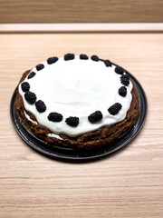 cake on a plate