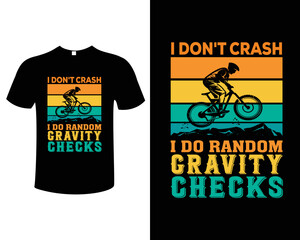 Cycling T-Shirt Design Vector Template For Cyclist Father and Son