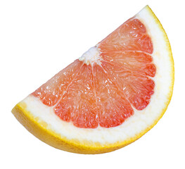 Fresh Grapefruit isolated on white background, Fresh Yellow pomelo on White Background With png file.