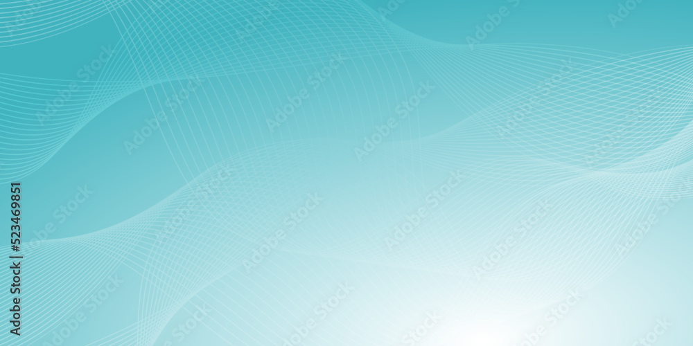 Aufkleber white curving, wavy lines - digitally generated futuristic abstract 3d geometric striped background 
