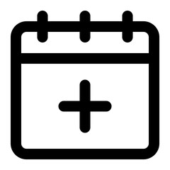 calendar line icon