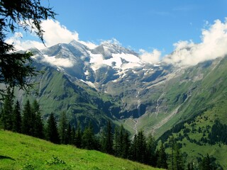 Alpy, Park Narodowy w rejonie Grossglockner, Austria, góry 