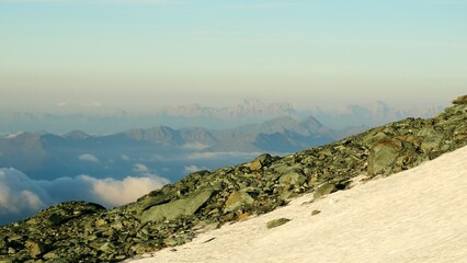 Alpy, Park Narodowy w rejonie Grossglockner, Austria, góry 