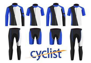 Clothes for exercise or cycling