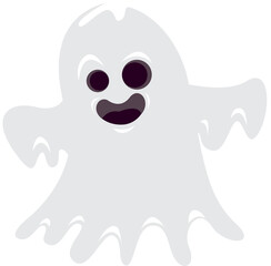 ghost cartoon character, emotion