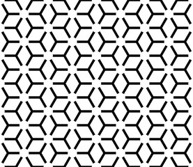 Vector seamless pattern with geometric rhombus 