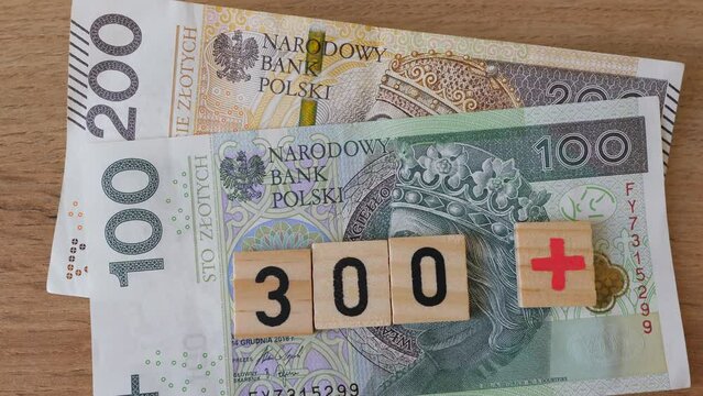 Polish government program 300 plus is a social allowance for children. It is 300 Polish zlotych of one-time support for all students starting the school.