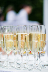 catering drinks on the table