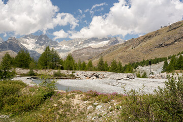 Fototapeta na wymiar Rivière en montagne