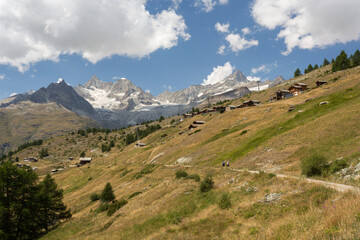 Fototapeta premium Hameau de Findeln