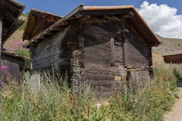 Chalets du hameau de Findeln