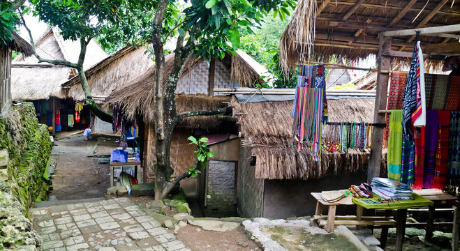The life of the traditional community of Sade Village. West Nusa Tenggara
