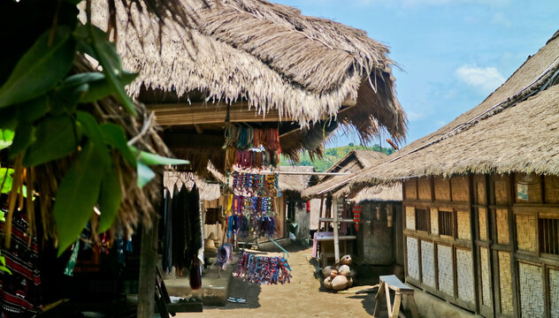 The life of the traditional community of Sade Village. West Nusa Tenggara