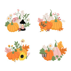 Vector set of sumpkins compositions