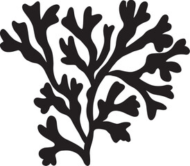 seaweed silhouette © Wynnys Sa