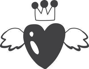 Party icon isolated on transparent background