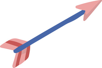 love and valentine illustration on transparent background