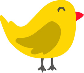 easter illustration on transparent background