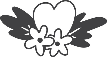 easter illustration on transparent background