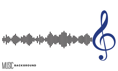 sound wave sign music background, sound wave sign vector - obrazy, fototapety, plakaty
