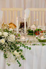 wedding table decoration