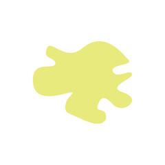 Bubble chat blobs icon design illustration
