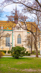 Part of the Matthias Church, Budapest, Hungary