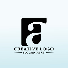 Elegant logo for exclusive Financial Services AF