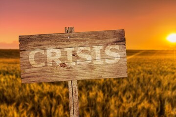 Old sign with the inscription 