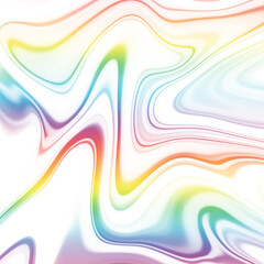 Rainbow white  background. Watercolor paint background.