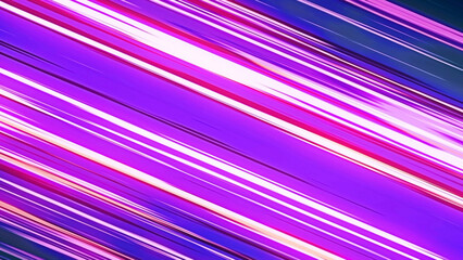 Anime speed lines. Fast speed neon glowing flashing lines streaks in purple pink and cool blue color. 3d illustration © Laricha
