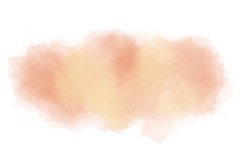 Brown and yellow haze watercolor splash paint background. pastel color with pattern cloud texture effect. with free space to put letters illustration wallpaper.autumn background concept.