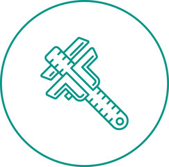 Obraz premium Caliper Icon